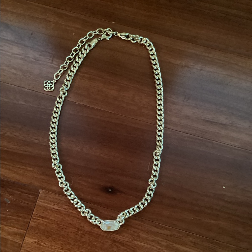 Kendra Scott Elisa chain necklace never worn